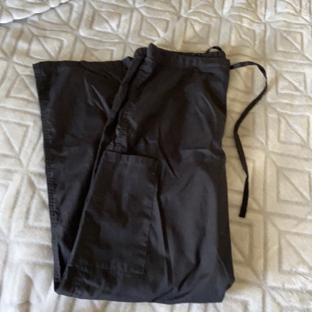 Allheart Basics Black Scrub Bottoms